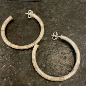 Sheila Fajl Everybody’s Favorite Hoop Small Ant. Silver